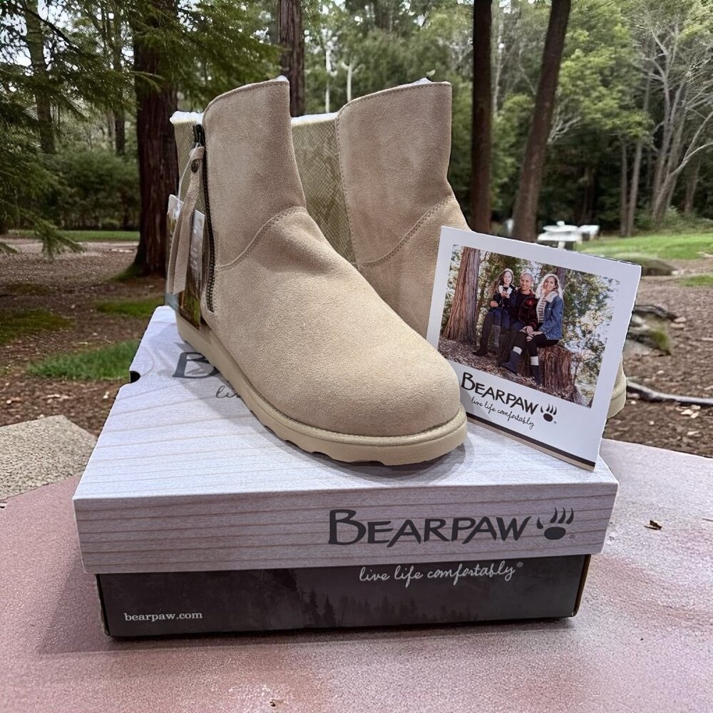 BearPaw 🐻 Megan WIDE Bootie - OAT